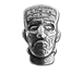 Buy 1.5 oz Silver Bar .999-3D Frankenstein Head - Antique Finish, image 0