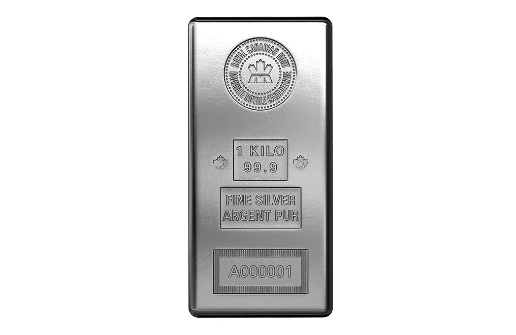 Sell Canadian 1 kilo Silver Bars, image 0