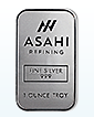 1 oz Silver Bar - Asahi