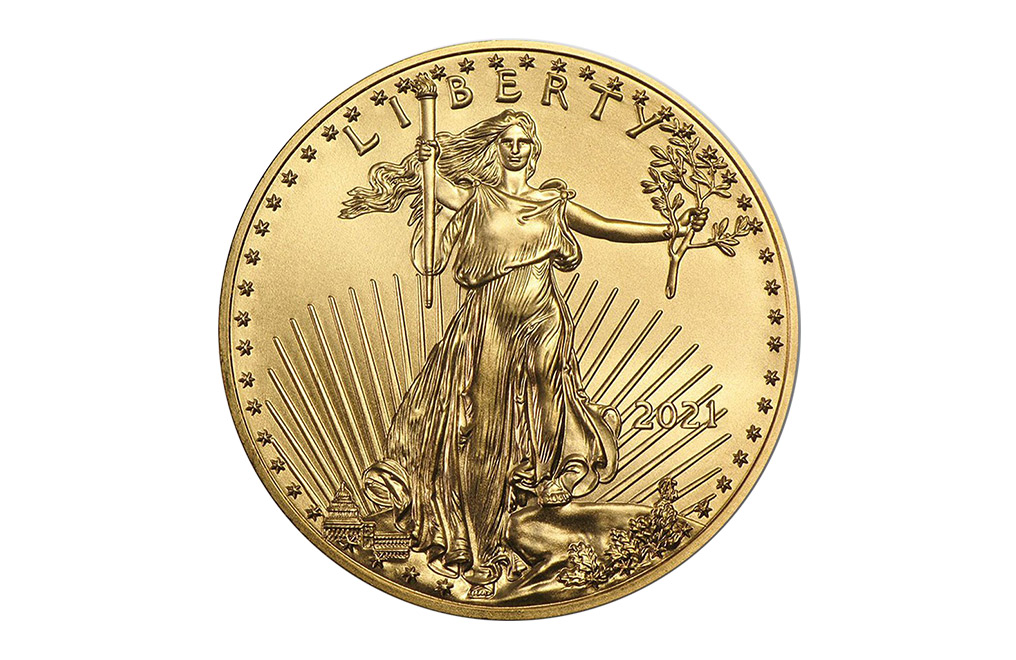 Sell 1 oz American Gold Eagle Coins (new design - mid 2021 and later), image 1