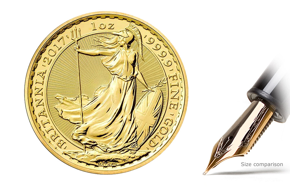 Sell 1 oz British Gold Britannia Coins, image 0