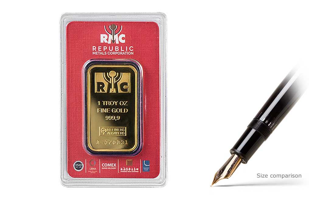 Buy 1 oz RMC Gold Bars, image 0