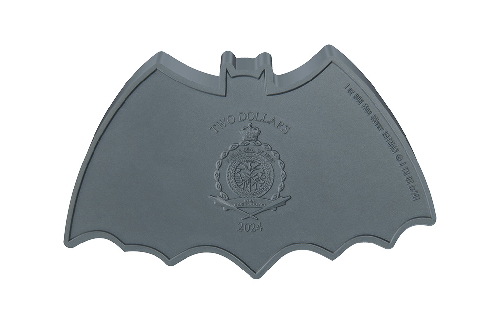 Buy 1 oz Silver BATMAN™ 85th Anniversary Logo Coin (2024), image 1