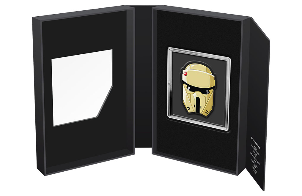 1 oz Silver Faces of the Empire™ Scarif™ Stormtrooper Coin (2022), image 4