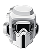 1 oz Silver Faces of the Empire™ Scout Trooper™ Coin (2021)