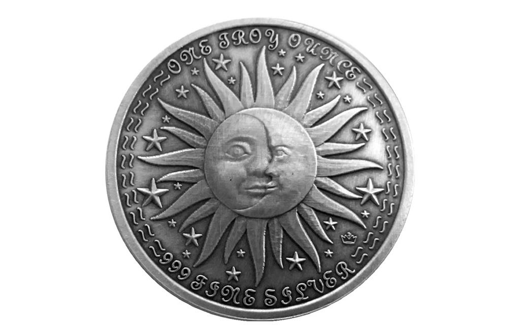Buy 1 oz Silver Round .999 – Zodiac – Aquarius, image 1