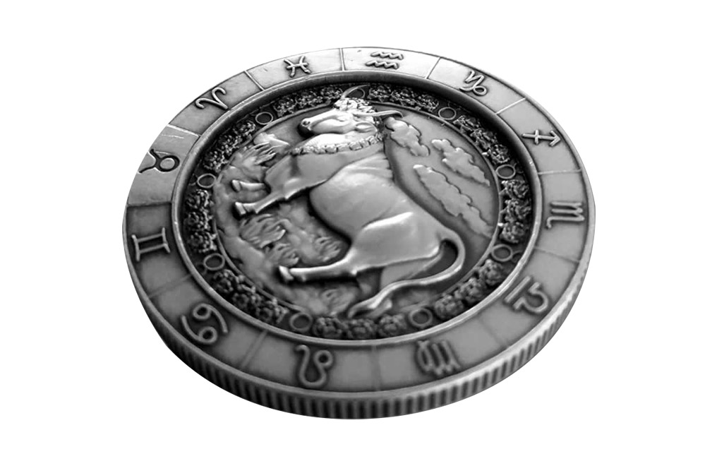 Buy 1 oz Silver Round .999 – Zodiac -Taurus, image 4