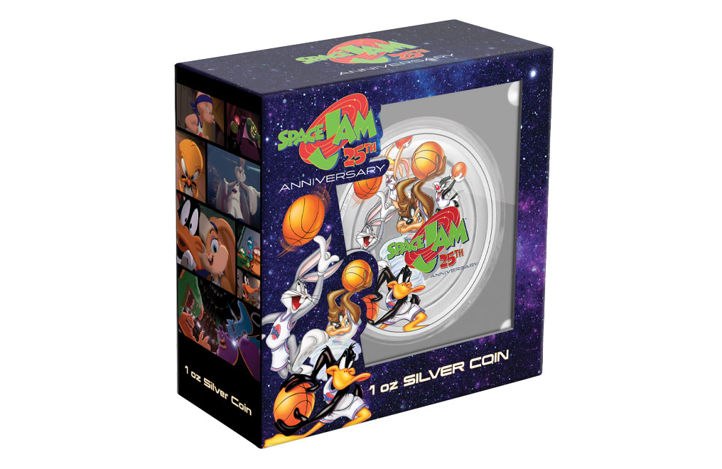Buy 1 oz Silver Space Jam 25th Anniversary Coin (2021), image 5