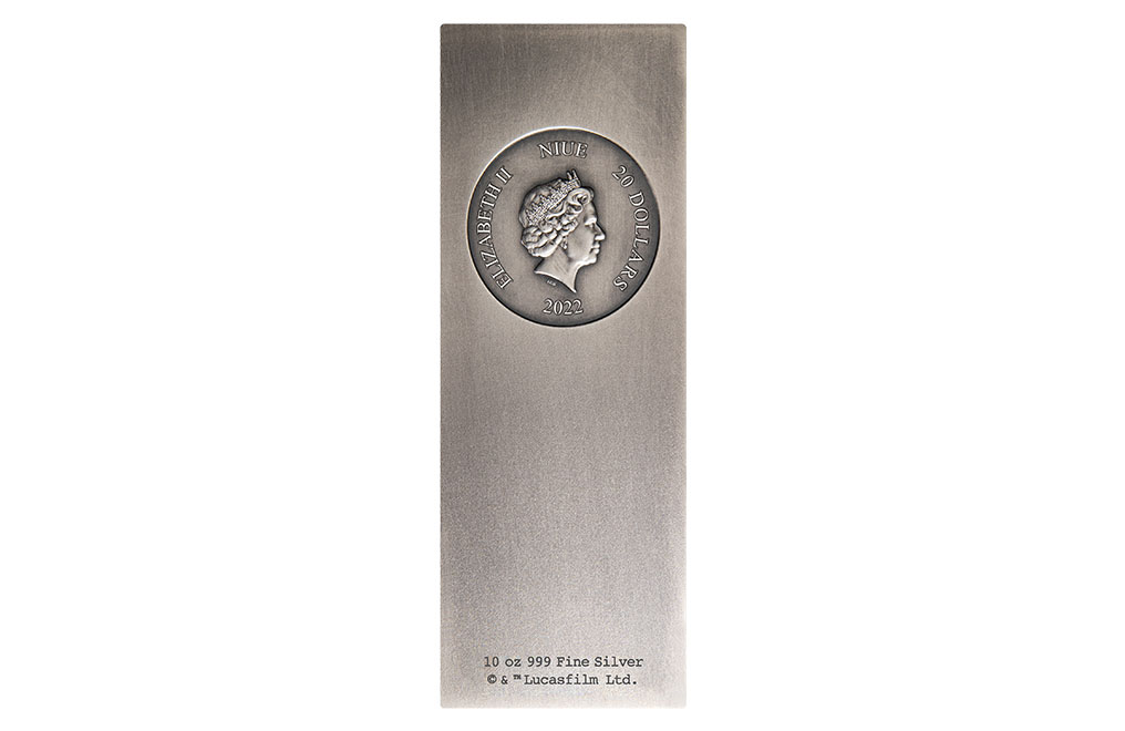Buy 10 oz Silver Han Solo™ in Carbonite Coin (2022), image 1