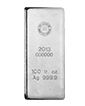 100 oz Silver Royal Canadian Mint Bar .9999 (Previous Design)