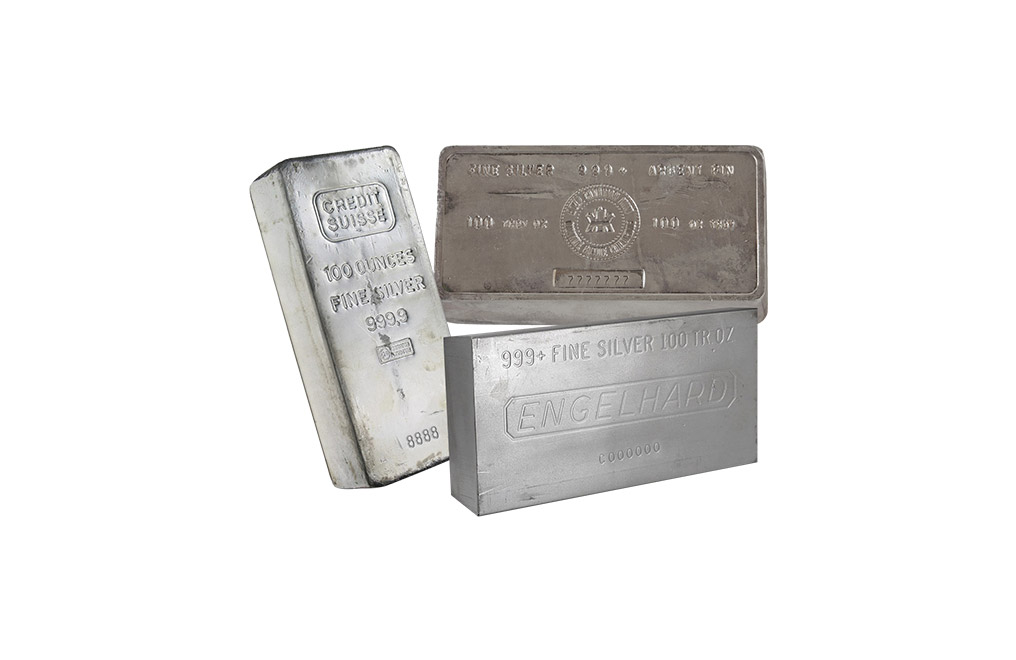 Buy 100 oz Silver Bars, image 1