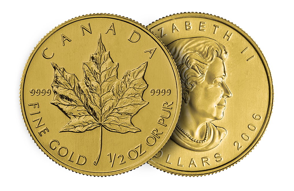 Sell 1/2 oz Gold Maple Leaf Coins, image 2