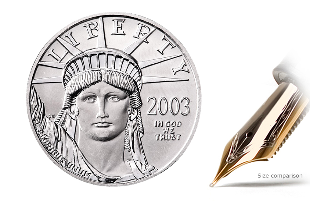 Buy 1/2 oz American Platinum Eagle Coins, image 1
