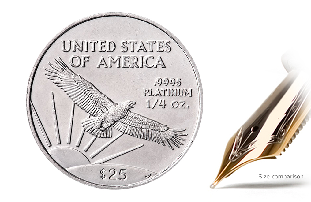 Buy 1/4 oz American Platinum Eagle Coin, image 0