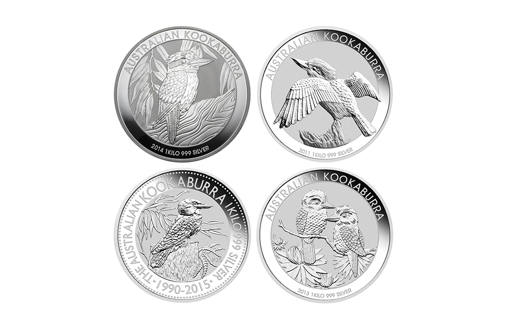 Buy Australian 1 kilo Silver Kookaburra Coins (Random Year), image 0