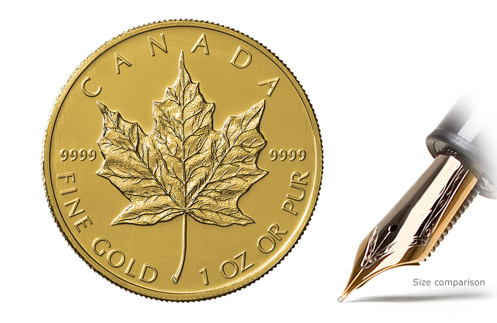 Buy 1 oz Gold Maple Leaf Coins, image 0