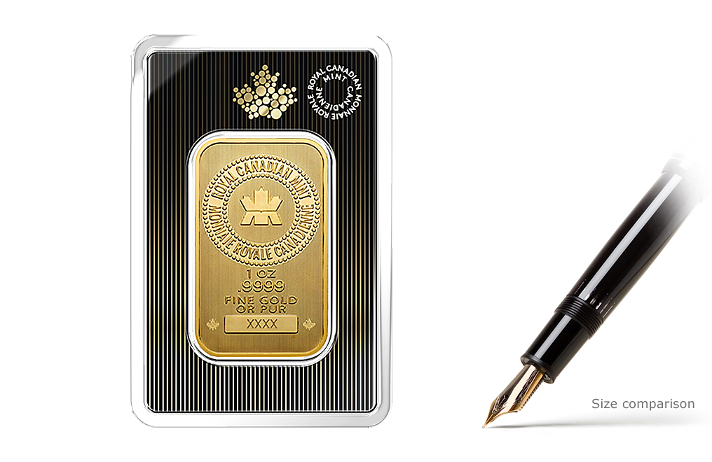 Sell 1 oz RCM Gold Bars (Newer Design in Assay Cert), image 0