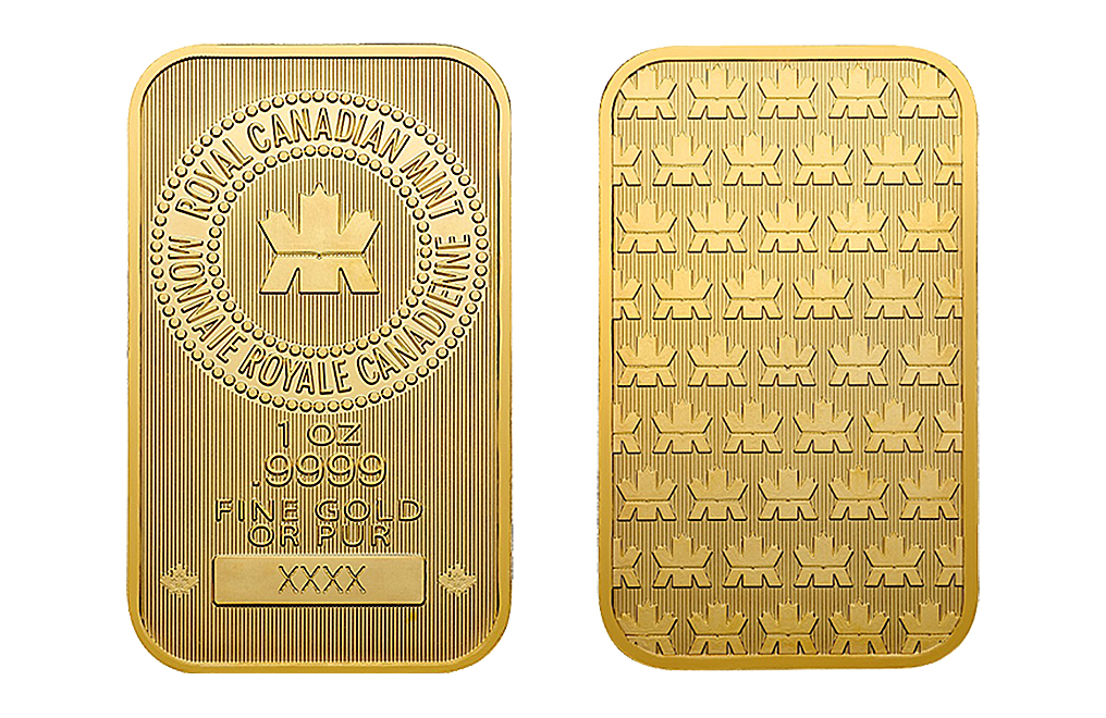 Buy Canadian 1 oz Gold Bars, image 3