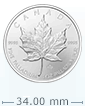 1 oz Palladium Canadian Maple Leaf Coin