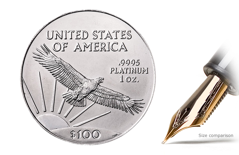 Buy 1 oz Platinum American Eagle Coin, image 0