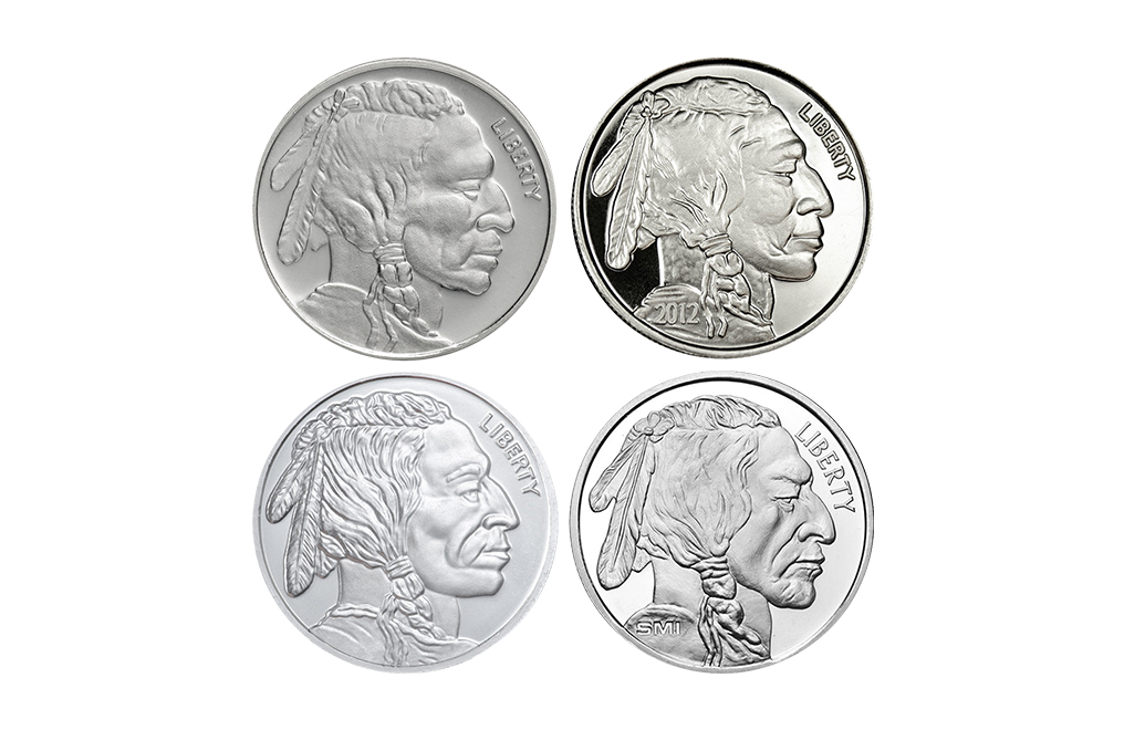 Buy 1 oz Silver Buffalo Rounds (Various Mints), image 1