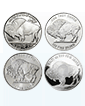 1 oz Silver Buffalo Round (Various Mints)  [Please call regarding RMC, Elemetal, OPM, NTR & Provident Metals brands.]