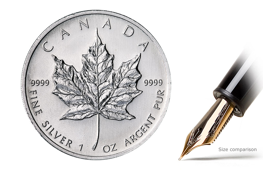 Buy 1 oz Canadian Silver Maple Leaf Coins, image 0