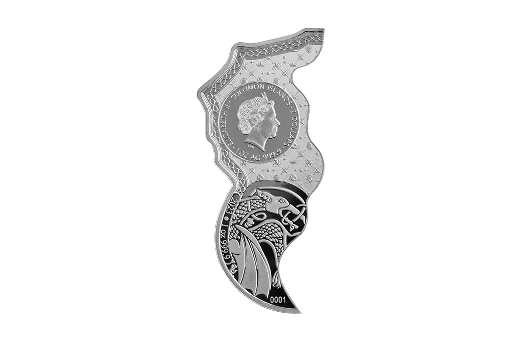 Buy 2 oz Silver Phoenix v Dragon Coin Set (2 x 1 oz) (2023), image 4