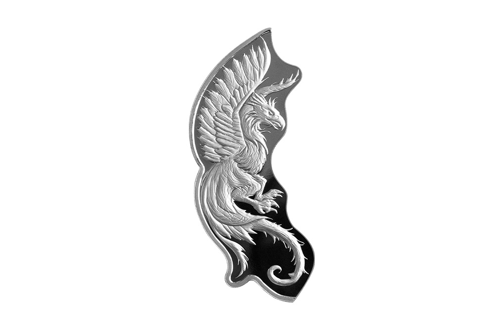 Buy 2 oz Silver Phoenix v Dragon Coin Set (2 x 1 oz) (2023), image 5