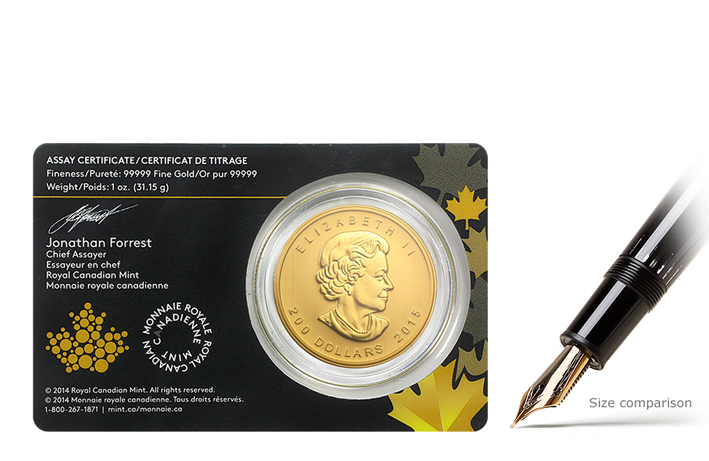 Buy 2015 1 oz Canadian Gold Growling Cougar Coins, image 1