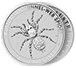 Sell 2015 1 oz Silver Funnel Web Spider Coins, image 2