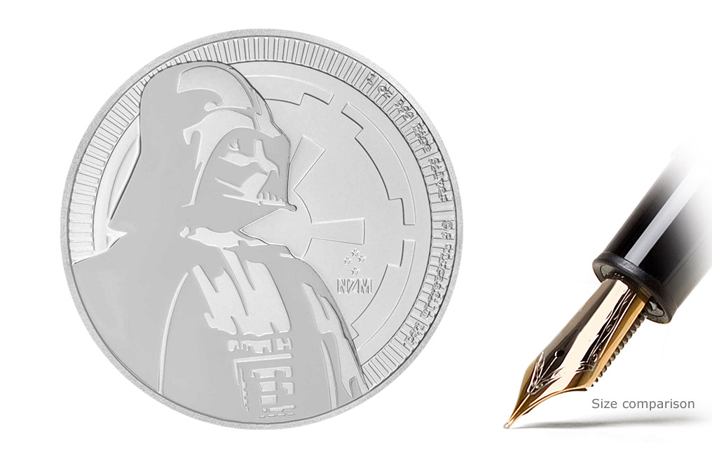 Buy 2017 1 oz Silver Star Wars™ Bullion Coin (Darth Vader™), image 0