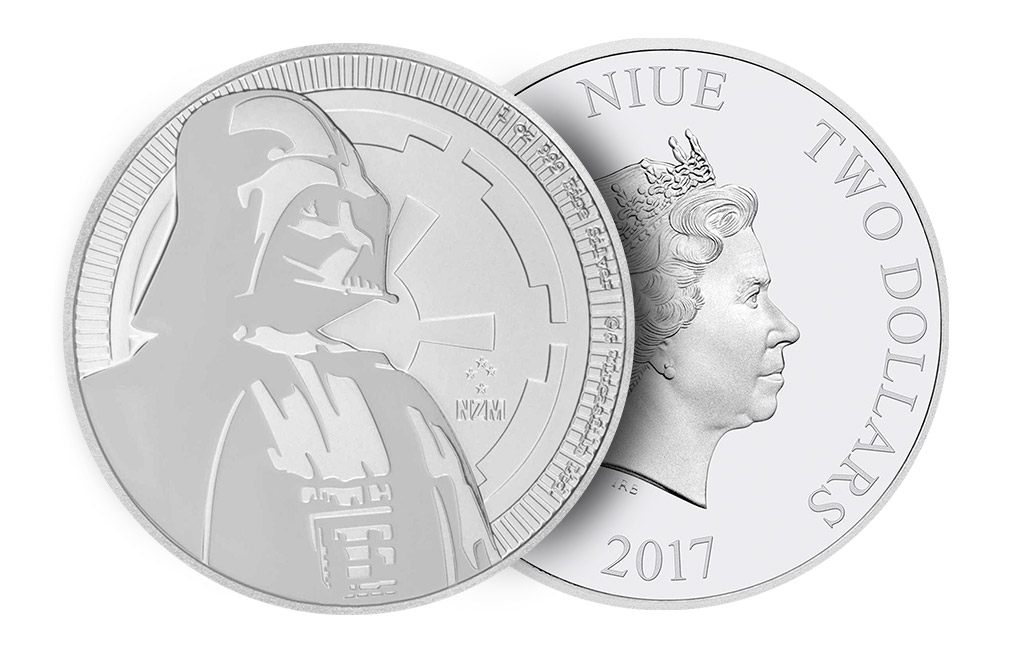 Buy 2017 1 oz Silver Star Wars™ Bullion Coin (Darth Vader™), image 2