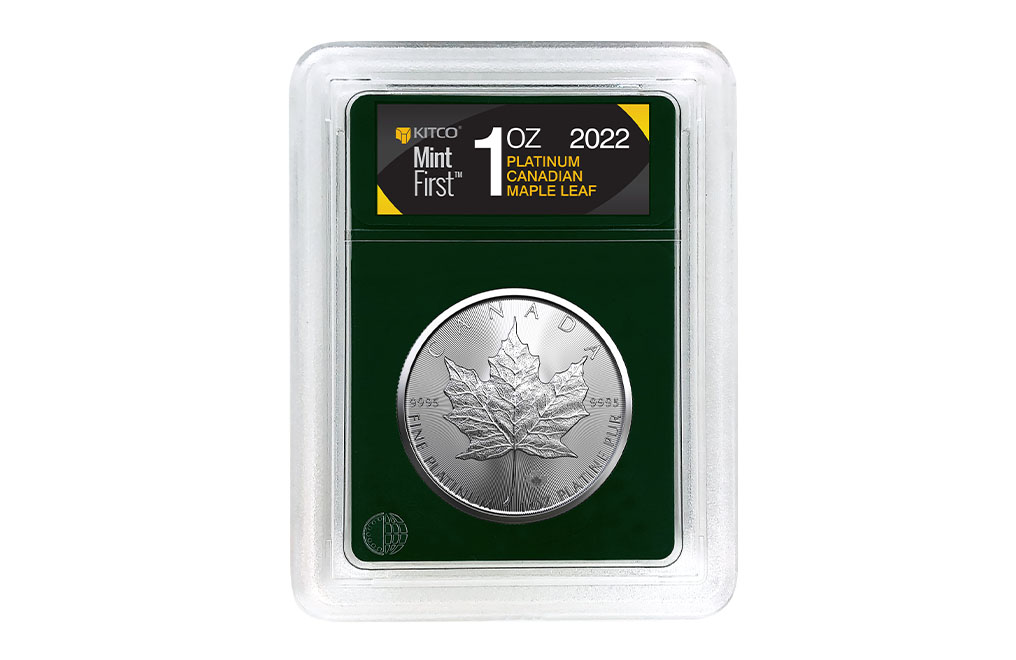 Buy 2022 1 oz Platinum Maple Leaf Coins MintFirst™ (Single Coin), image 0