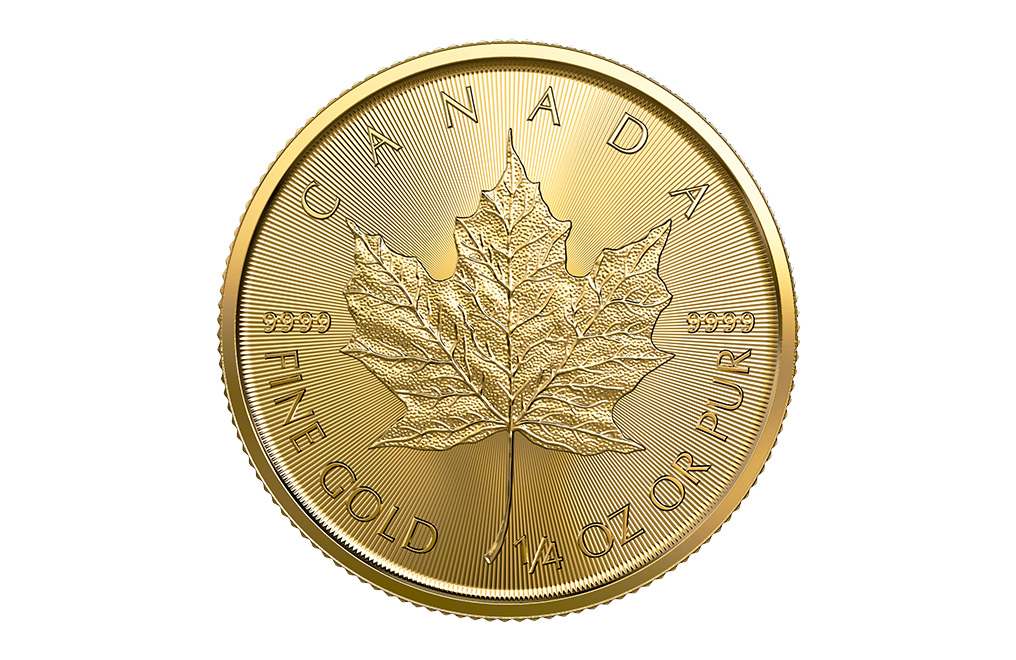 Buy 2023 1/4 oz Gold Canadian Maple Leaf Coins (Brilliant Uncirculated), image 0