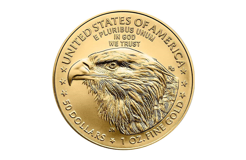 Buy 2023 1 oz Gold Eagle Coins (20 per tube) - MintFirst™, image 1