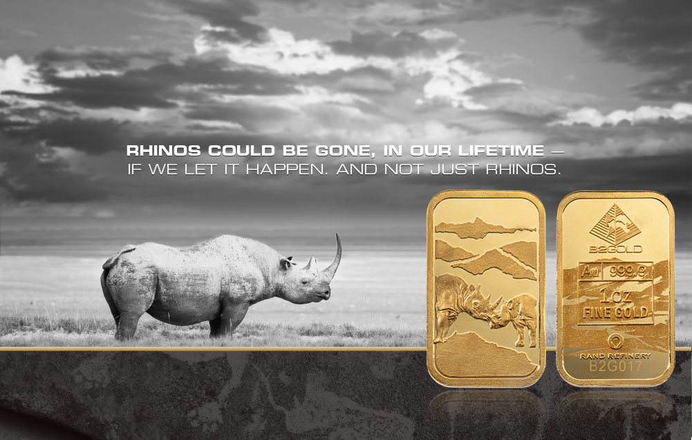 Buy Gold Bars | The Rhino Gold Bar | Buy Gold Bullion | KITCO