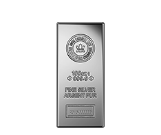 100 oz Silver RCM Bar