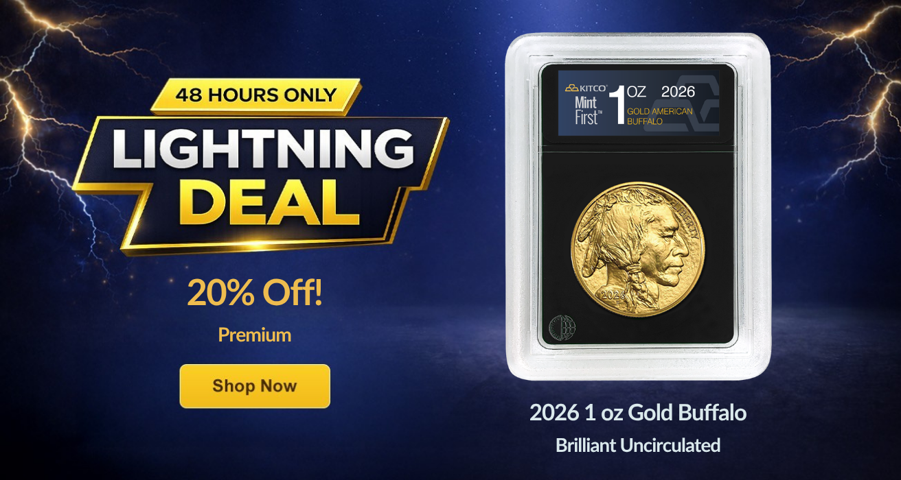Lightning Deal - 1 oz Gold Buffalo Coins
