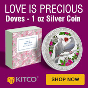 1 oz Silver Love is Precious Doves Coin (2022)