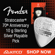 10 g Sterling Silver Fender Pick