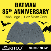 1 oz Silver 85th Anniversary Batman Logo Coin