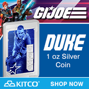 1 oz Silver G.I Joe Duke Coin