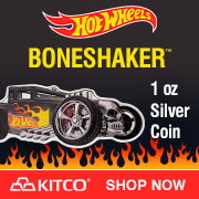 1 oz Silver Hot Wheels Boneshaker Coin