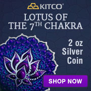 2 oz Silver Lotus of the 7th Chakra Coin