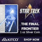 1 oz Silver Star Trek the Final Frontier Coin 2024