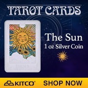 1 oz Silver The Sun Tarot Card Coin