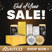 End of Year Royal Canadian Mint Coins and Bars Sale