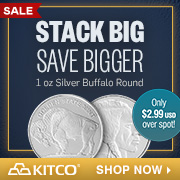 Weekly Deal Silver Buffalo Round Sale