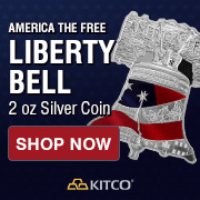 2 oz America The Free Liberty Bell Coin